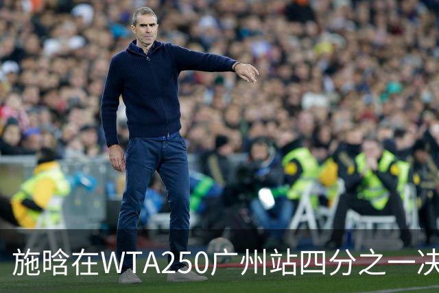 施晗在WTA250广州站四分之一决赛中不敌奥地利选手塔格